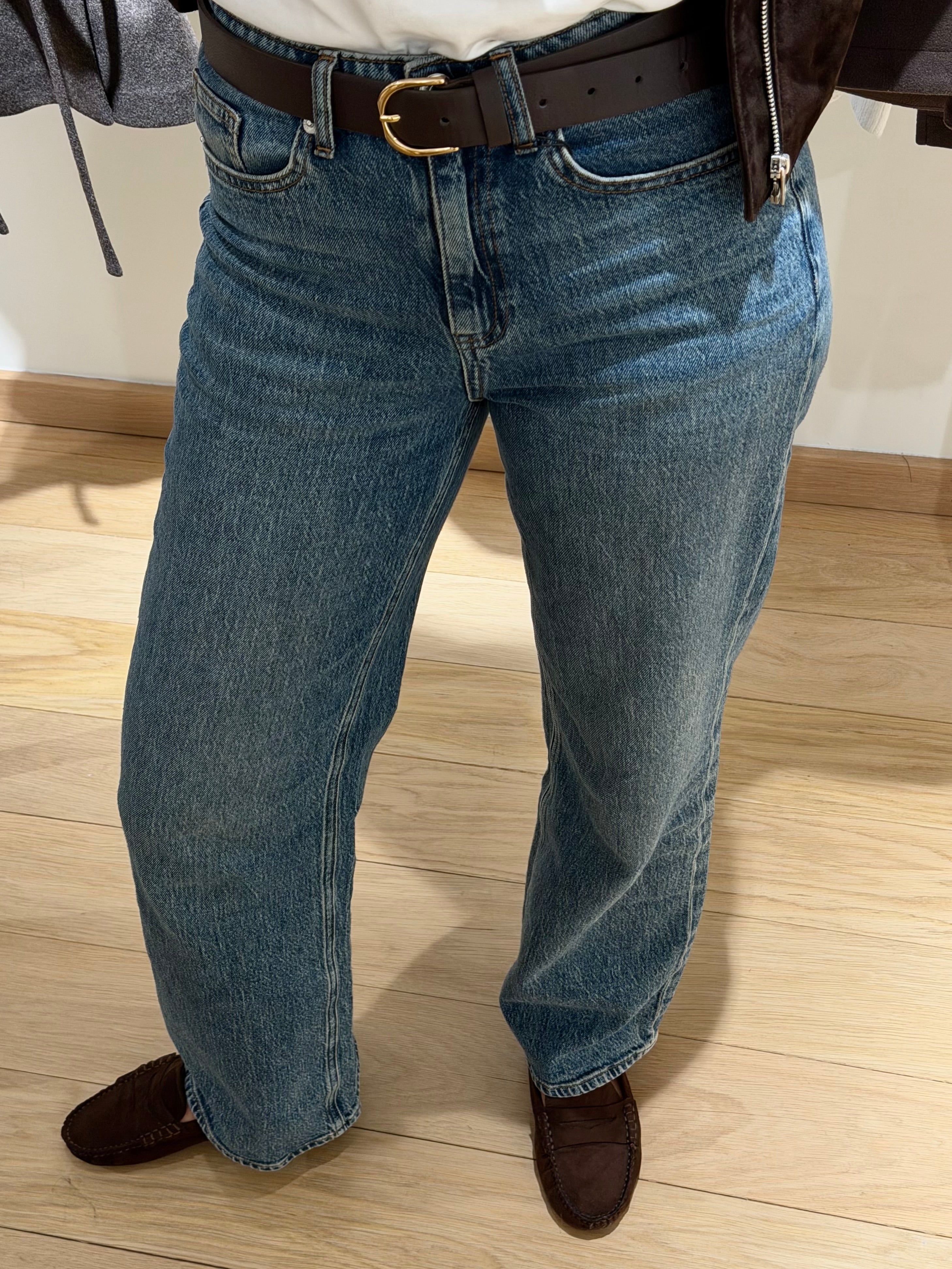 VMTESSA Wide Jeans - Medium Blue Tinted Denim